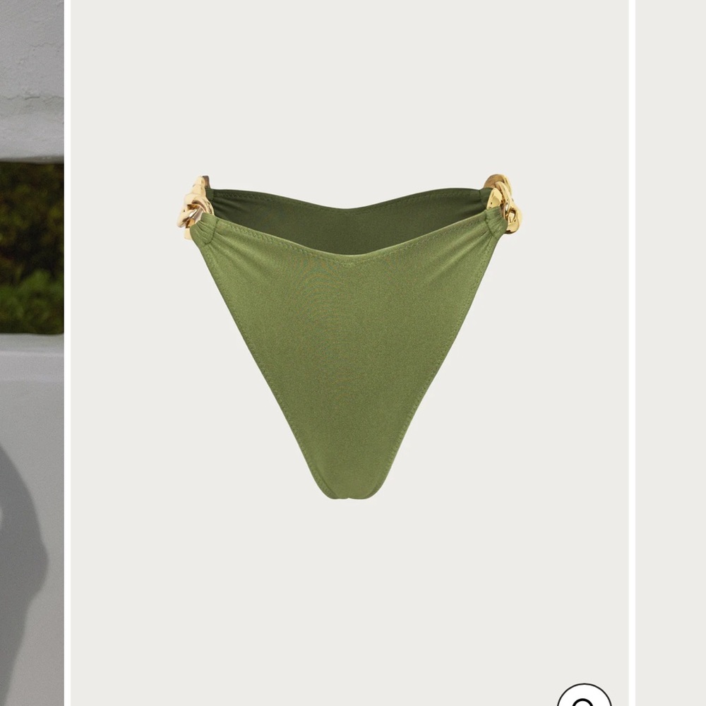 Brand new never worn with tags. The top is a large and the bottom is a medium.
